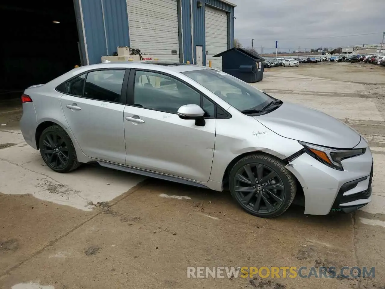 4 fotografías del automóvil dañado 5YFP4MCE9RP208222 TOYOTA COROLLA 2024