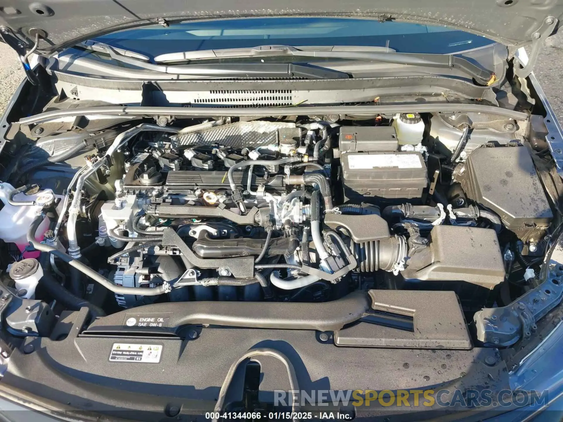 10 fotografías del automóvil dañado 5YFP4MCE9RP214196 TOYOTA COROLLA 2024