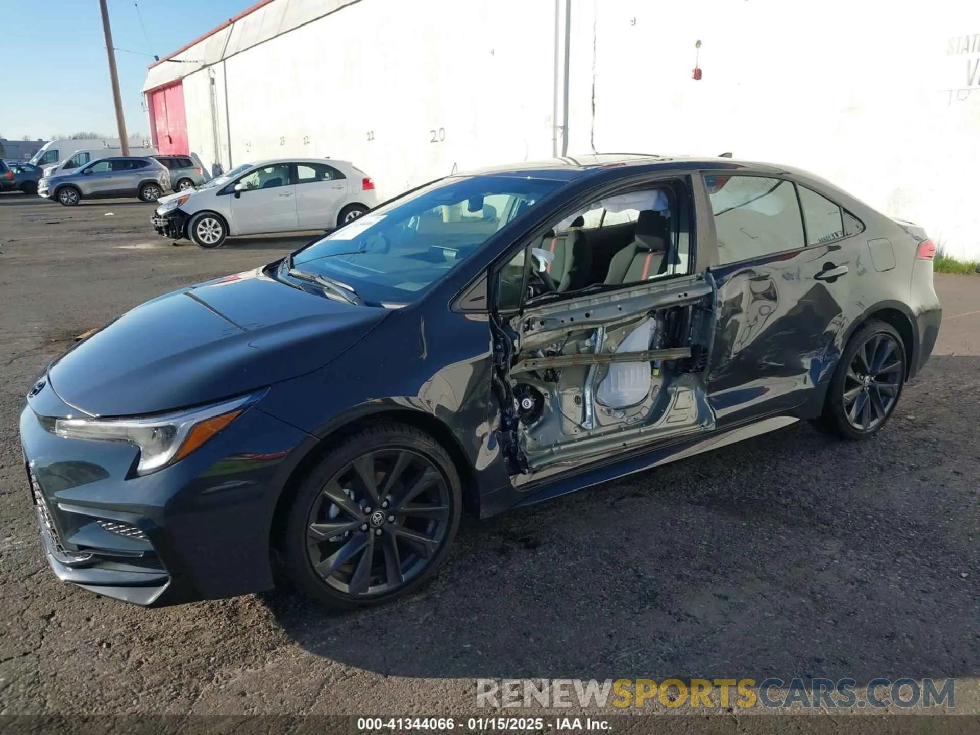 6 fotografías del automóvil dañado 5YFP4MCE9RP214196 TOYOTA COROLLA 2024