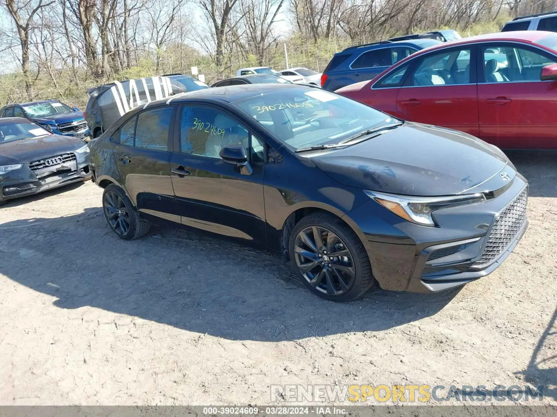 1 fotografías del automóvil dañado 5YFP4MCEXRP170256 TOYOTA COROLLA 2024