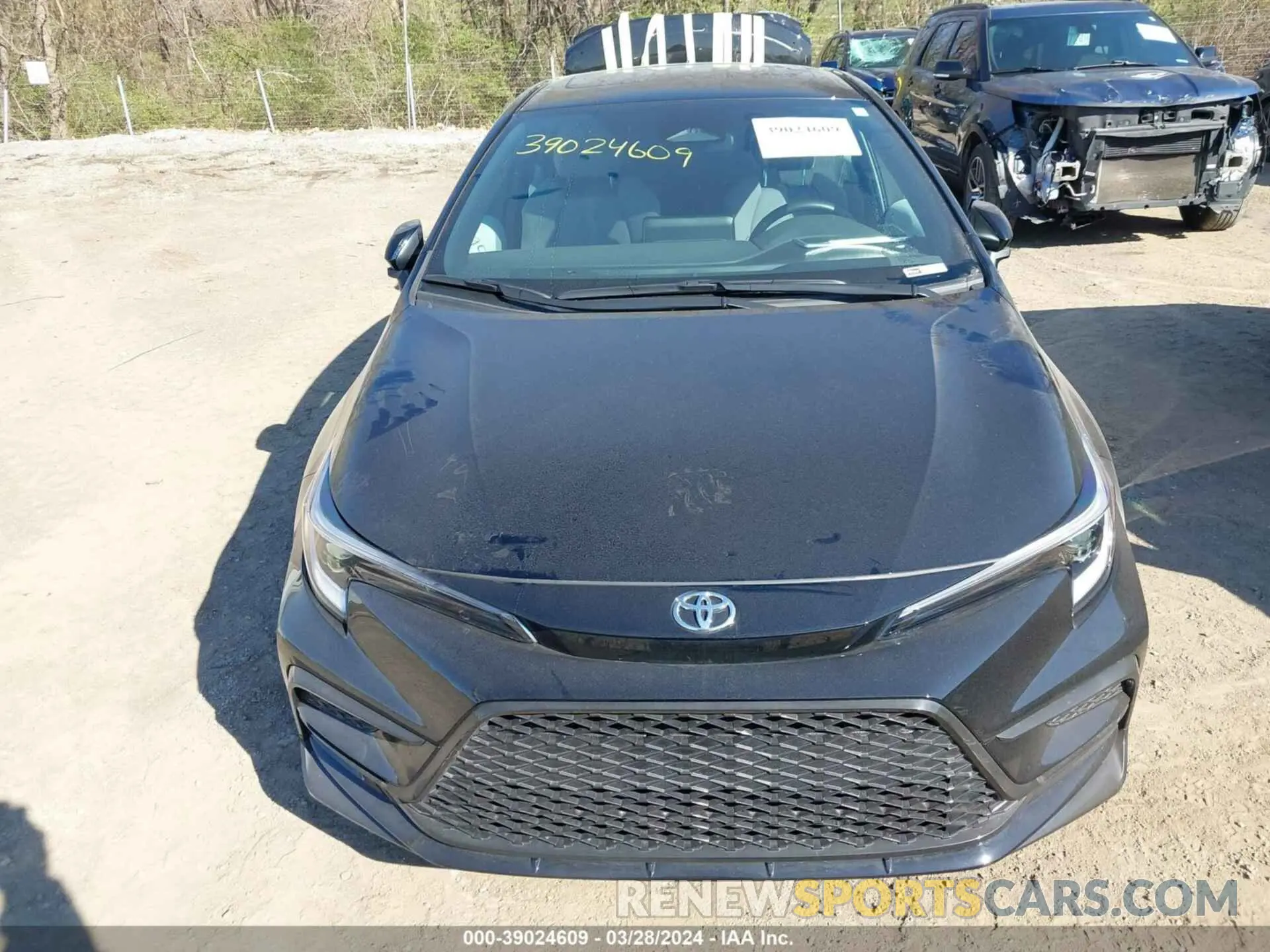 12 fotografías del automóvil dañado 5YFP4MCEXRP170256 TOYOTA COROLLA 2024