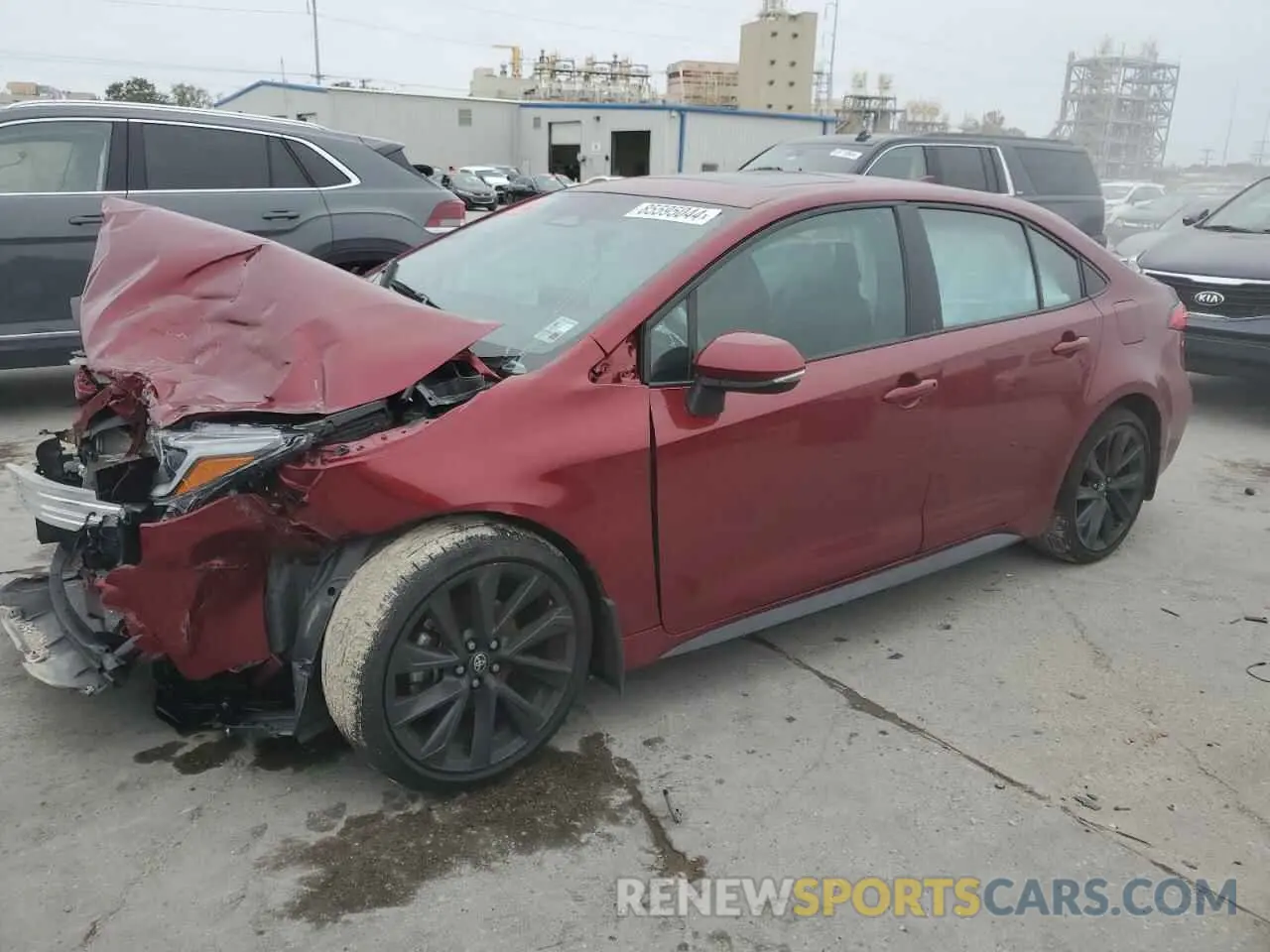 1 fotografías del automóvil dañado 5YFP4MCEXRP179622 TOYOTA COROLLA 2024