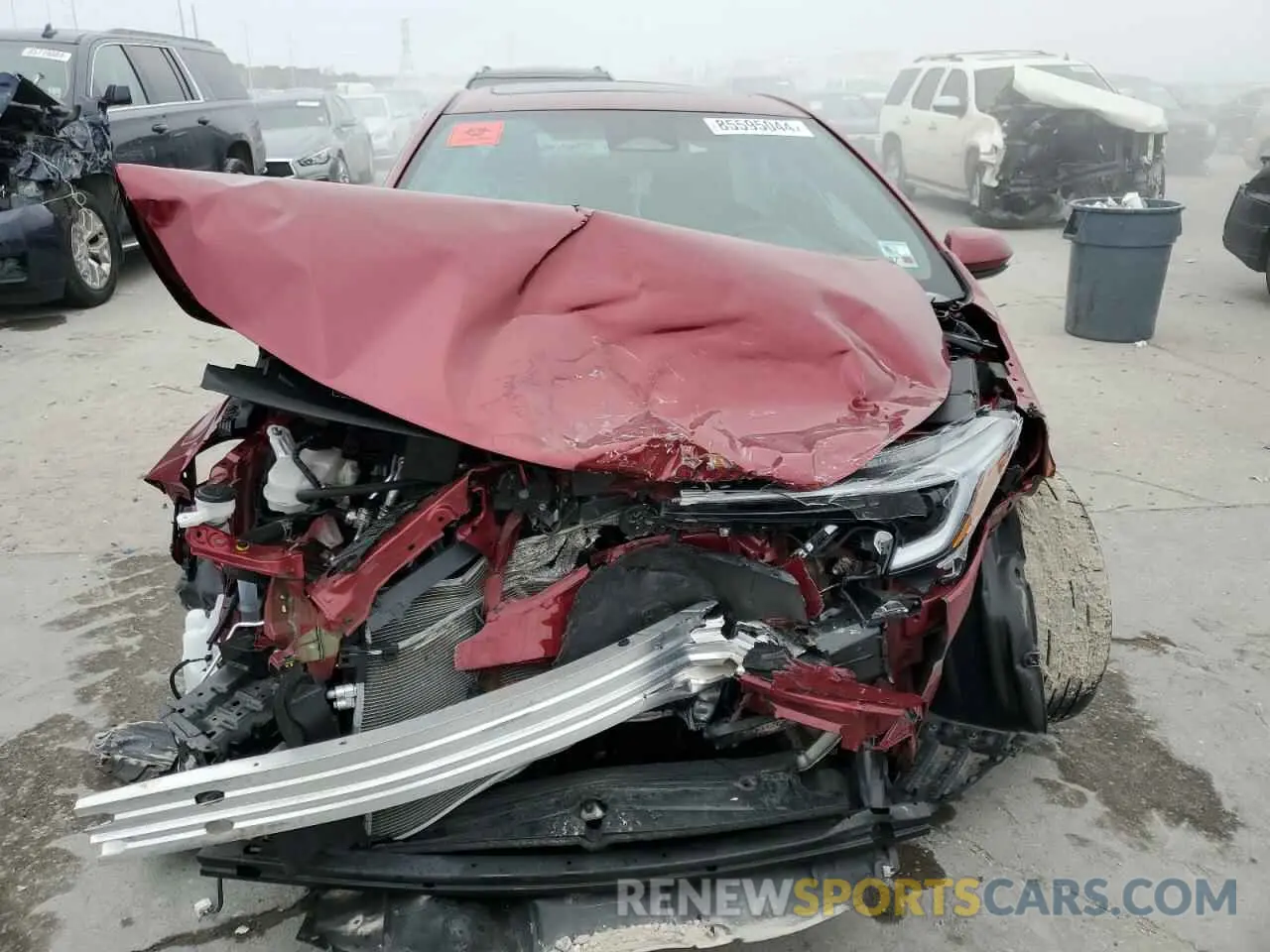 5 fotografías del automóvil dañado 5YFP4MCEXRP179622 TOYOTA COROLLA 2024