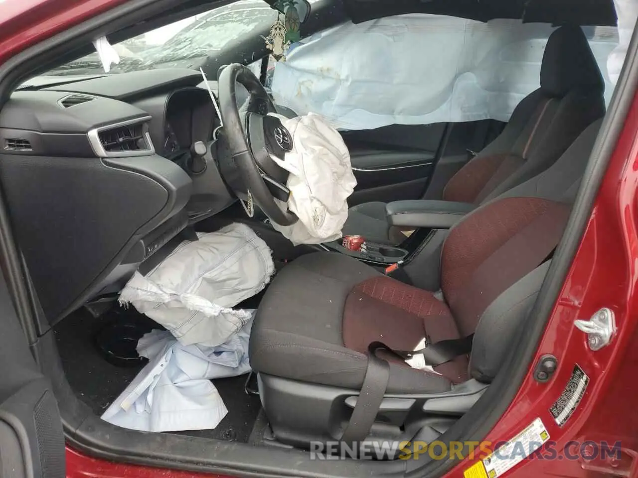 7 fotografías del automóvil dañado 5YFP4MCEXRP179622 TOYOTA COROLLA 2024