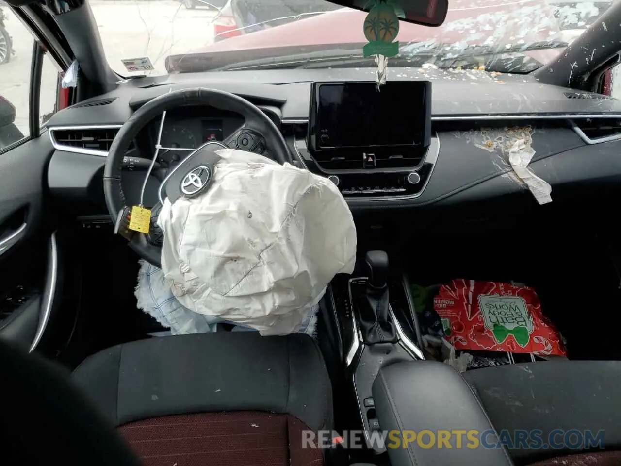 8 fotografías del automóvil dañado 5YFP4MCEXRP179622 TOYOTA COROLLA 2024
