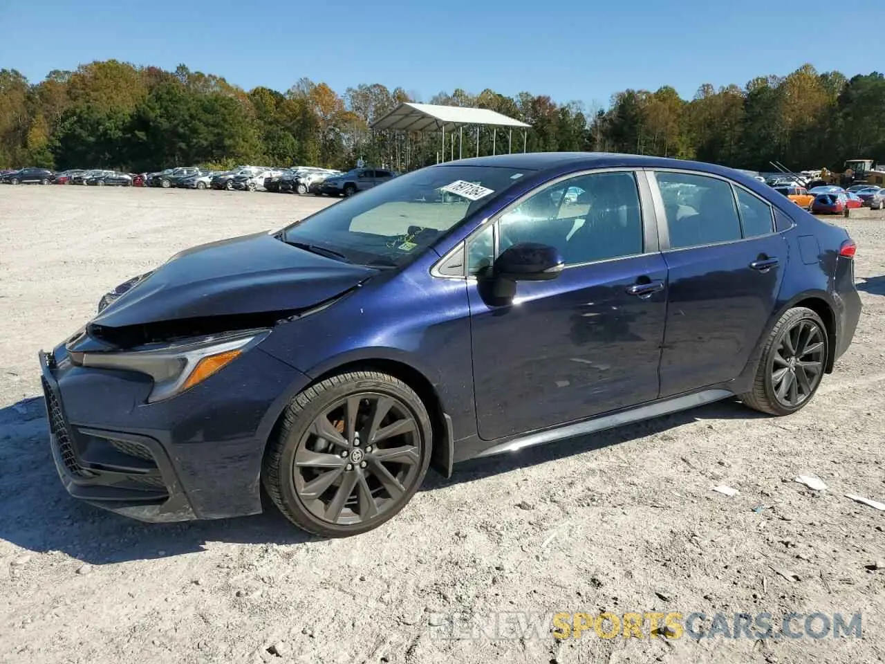 1 fotografías del automóvil dañado 5YFP4MCEXRP187073 TOYOTA COROLLA 2024