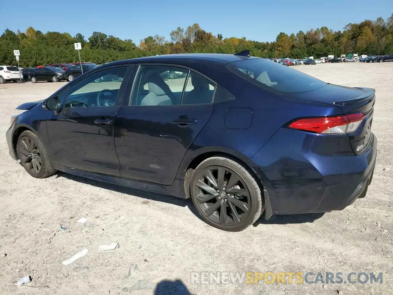 2 fotografías del automóvil dañado 5YFP4MCEXRP187073 TOYOTA COROLLA 2024