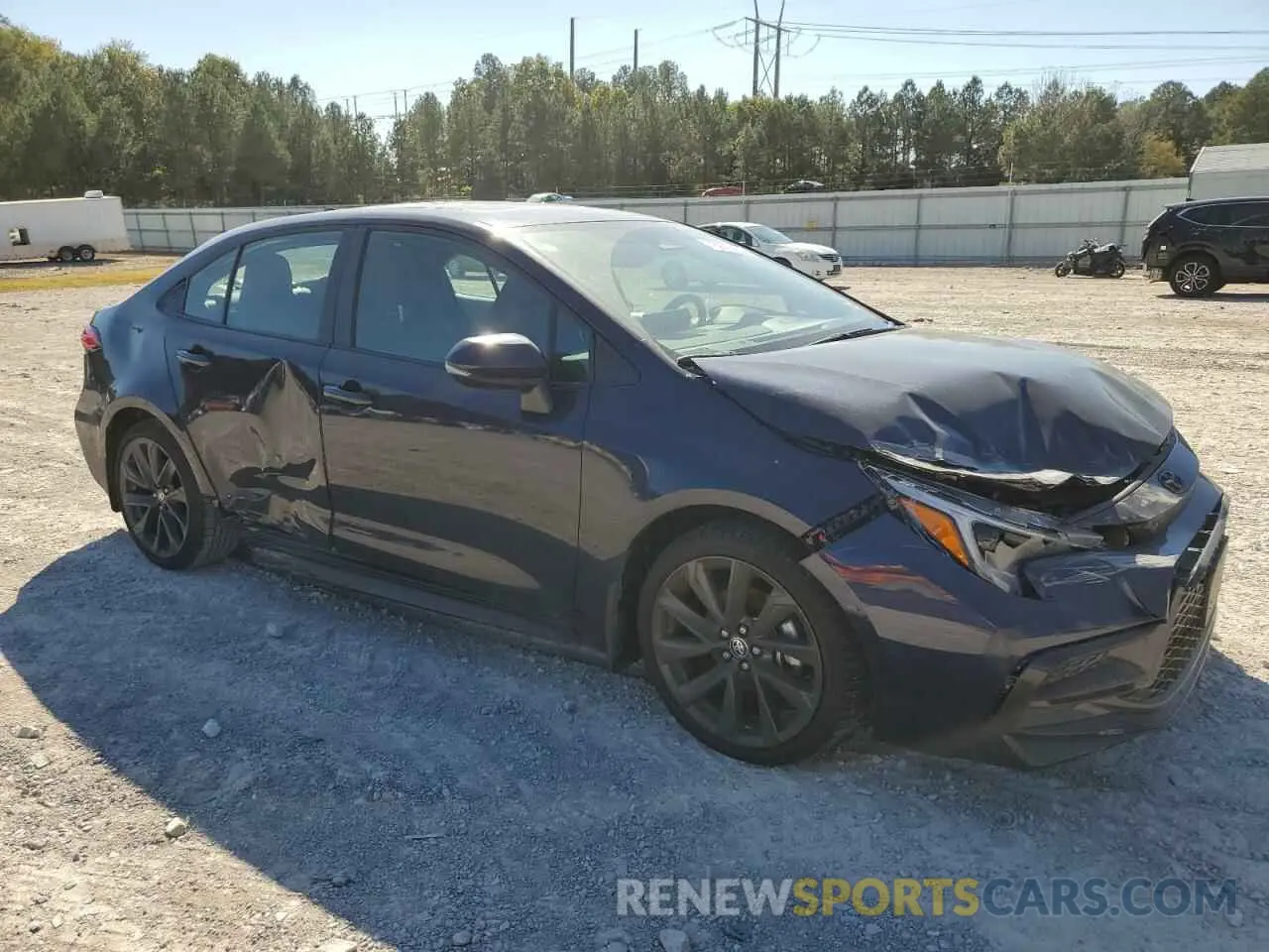 4 fotografías del automóvil dañado 5YFP4MCEXRP187073 TOYOTA COROLLA 2024
