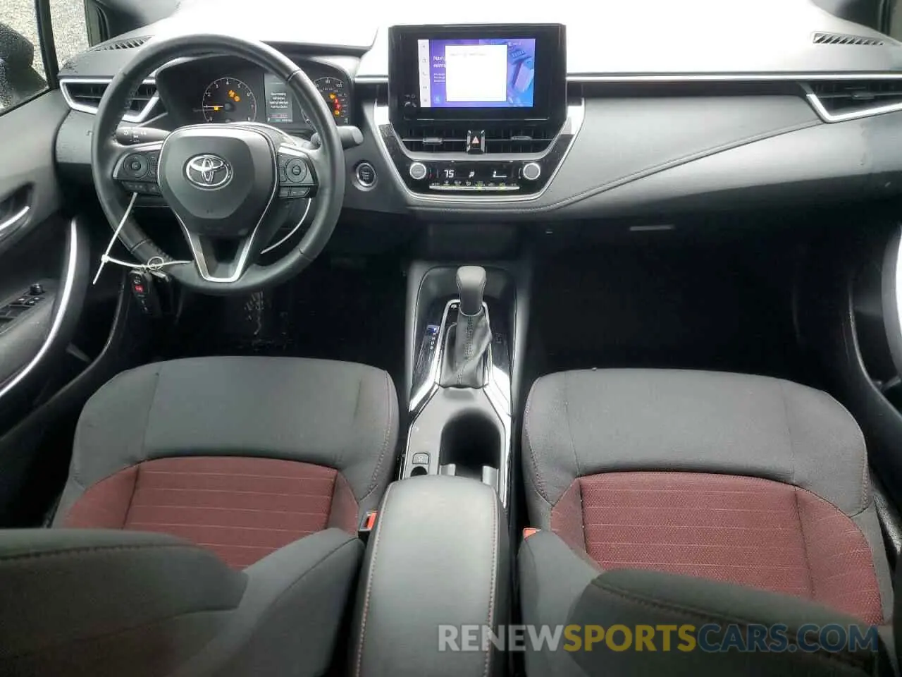 8 fotografías del automóvil dañado 5YFS4MCE0RP182314 TOYOTA COROLLA 2024