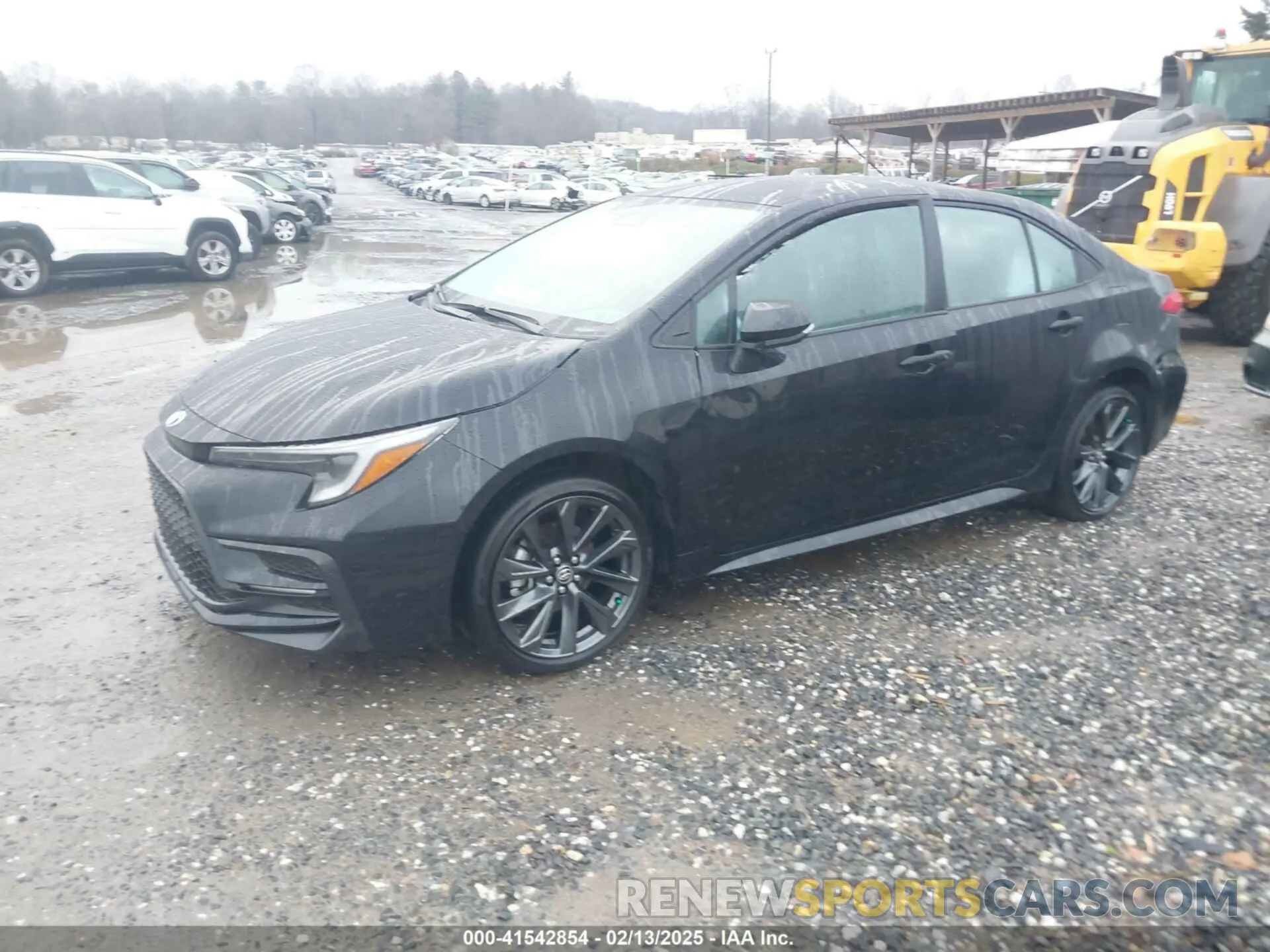 2 fotografías del automóvil dañado 5YFS4MCE0RP188825 TOYOTA COROLLA 2024