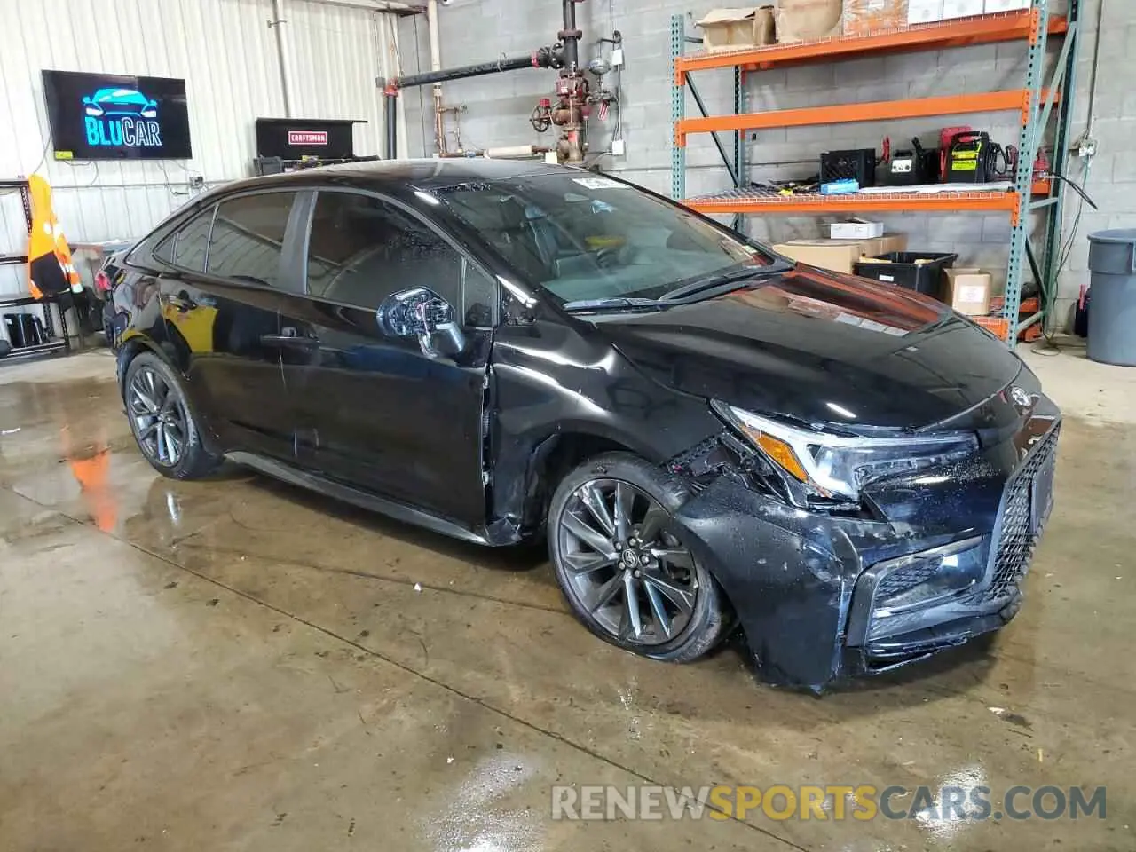 4 fotografías del automóvil dañado 5YFS4MCE0RP203887 TOYOTA COROLLA 2024