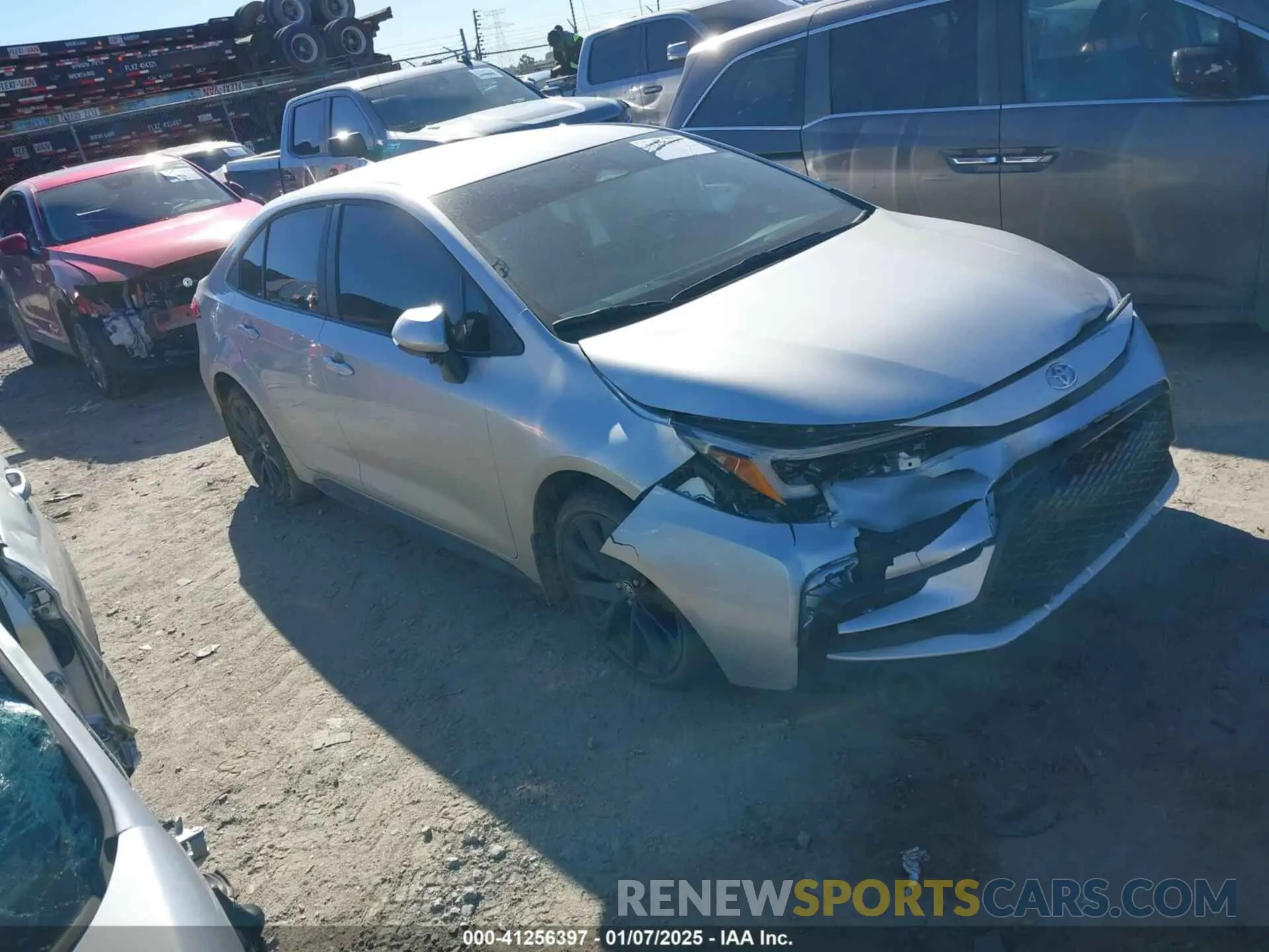 1 fotografías del automóvil dañado 5YFS4MCE0RP205302 TOYOTA COROLLA 2024