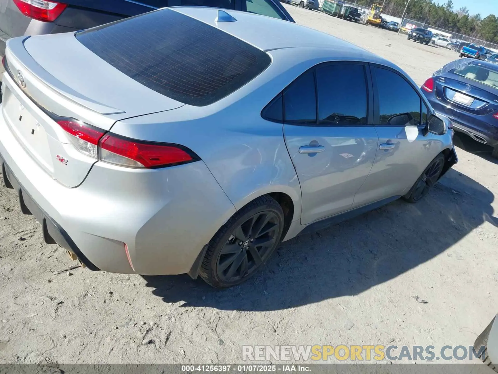 4 fotografías del automóvil dañado 5YFS4MCE0RP205302 TOYOTA COROLLA 2024