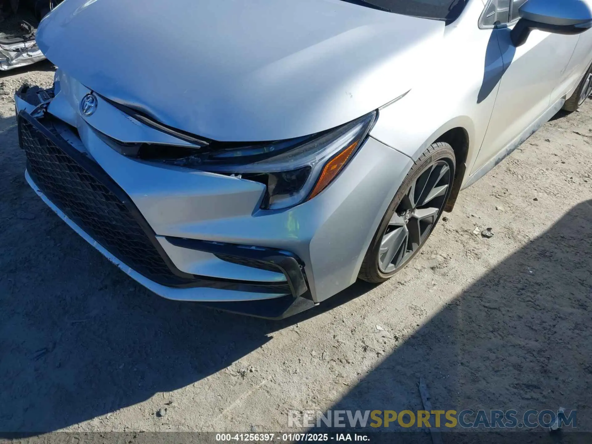 6 fotografías del automóvil dañado 5YFS4MCE0RP205302 TOYOTA COROLLA 2024