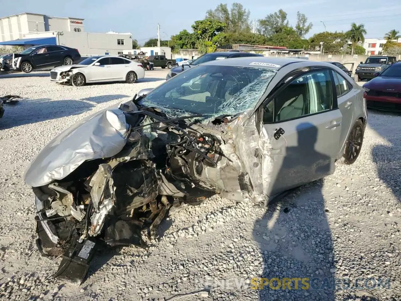 1 fotografías del automóvil dañado 5YFS4MCE0RP207552 TOYOTA COROLLA 2024