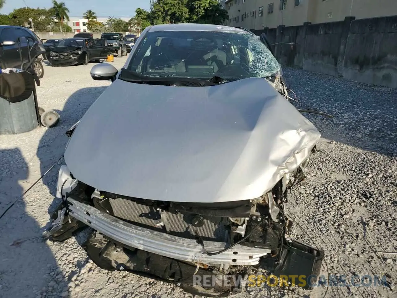 5 fotografías del automóvil dañado 5YFS4MCE0RP207552 TOYOTA COROLLA 2024