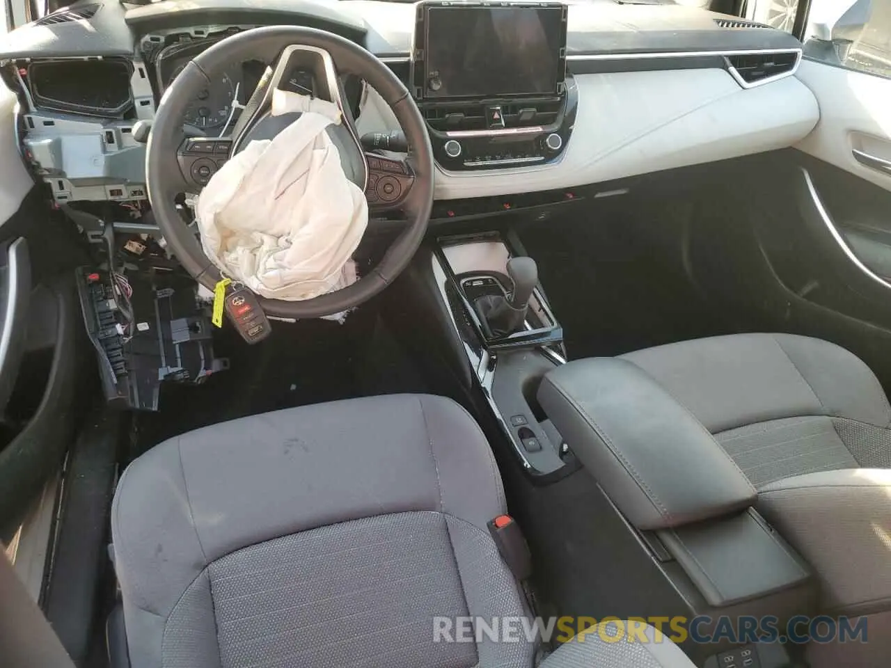 8 fotografías del automóvil dañado 5YFS4MCE0RP207552 TOYOTA COROLLA 2024