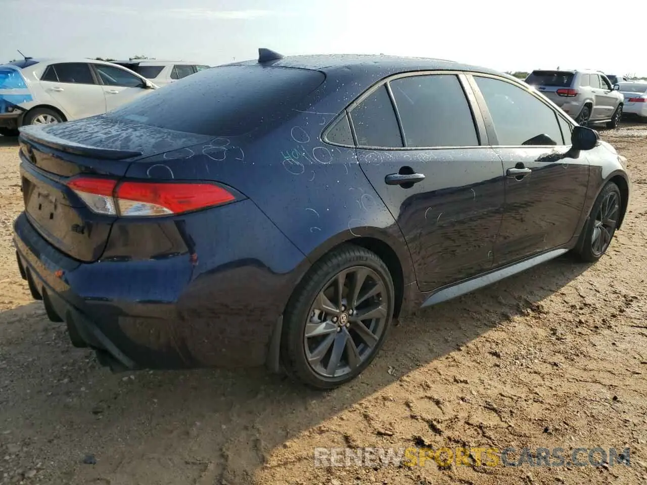 3 fotografías del automóvil dañado 5YFS4MCE0RP211374 TOYOTA COROLLA 2024