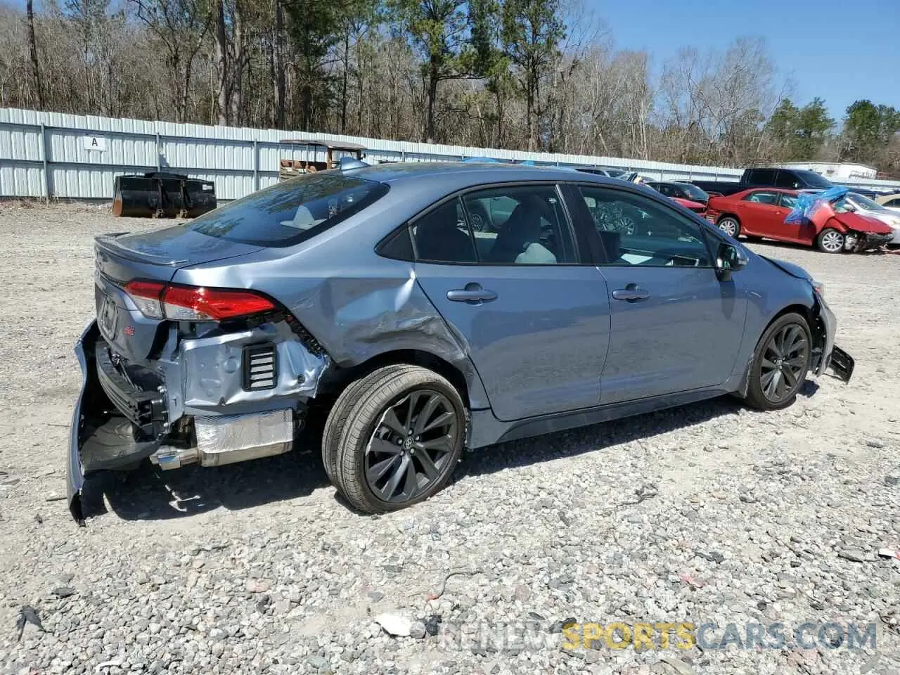 3 fotografías del automóvil dañado 5YFS4MCE0RP216588 TOYOTA COROLLA 2024