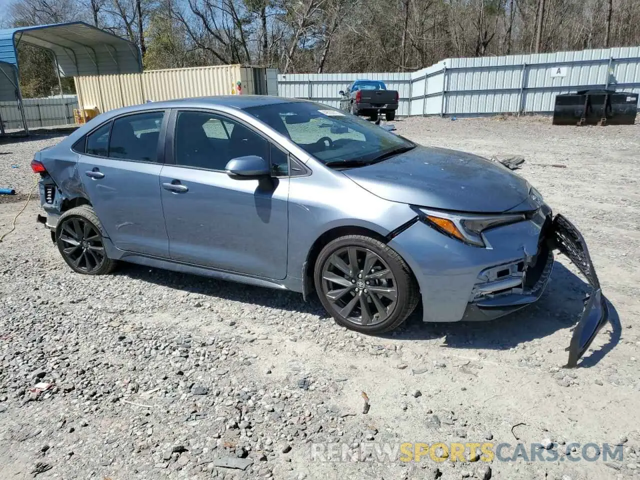4 fotografías del automóvil dañado 5YFS4MCE0RP216588 TOYOTA COROLLA 2024
