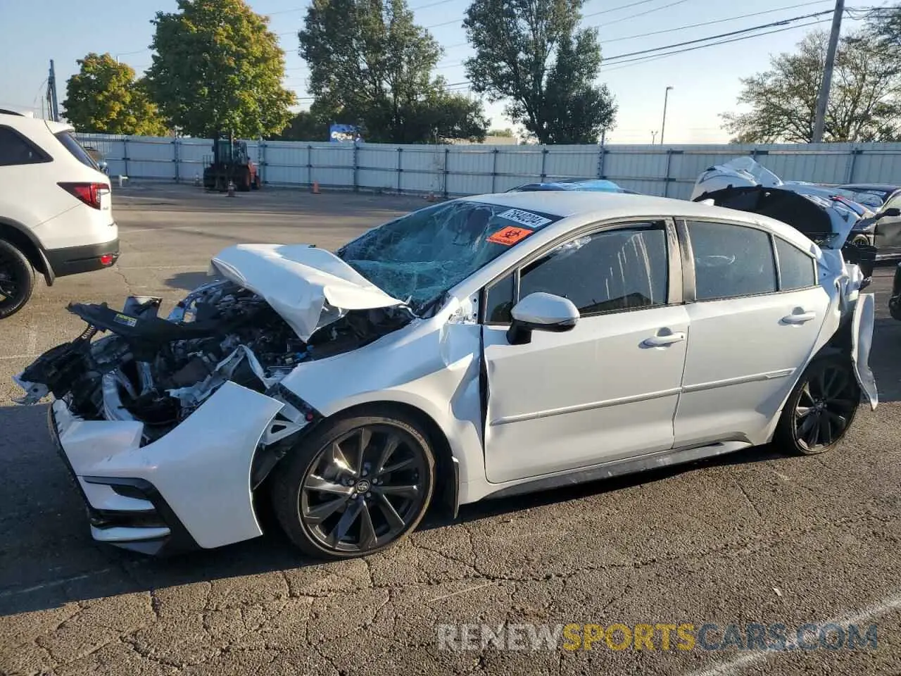 1 fotografías del automóvil dañado 5YFS4MCE1RP171189 TOYOTA COROLLA 2024