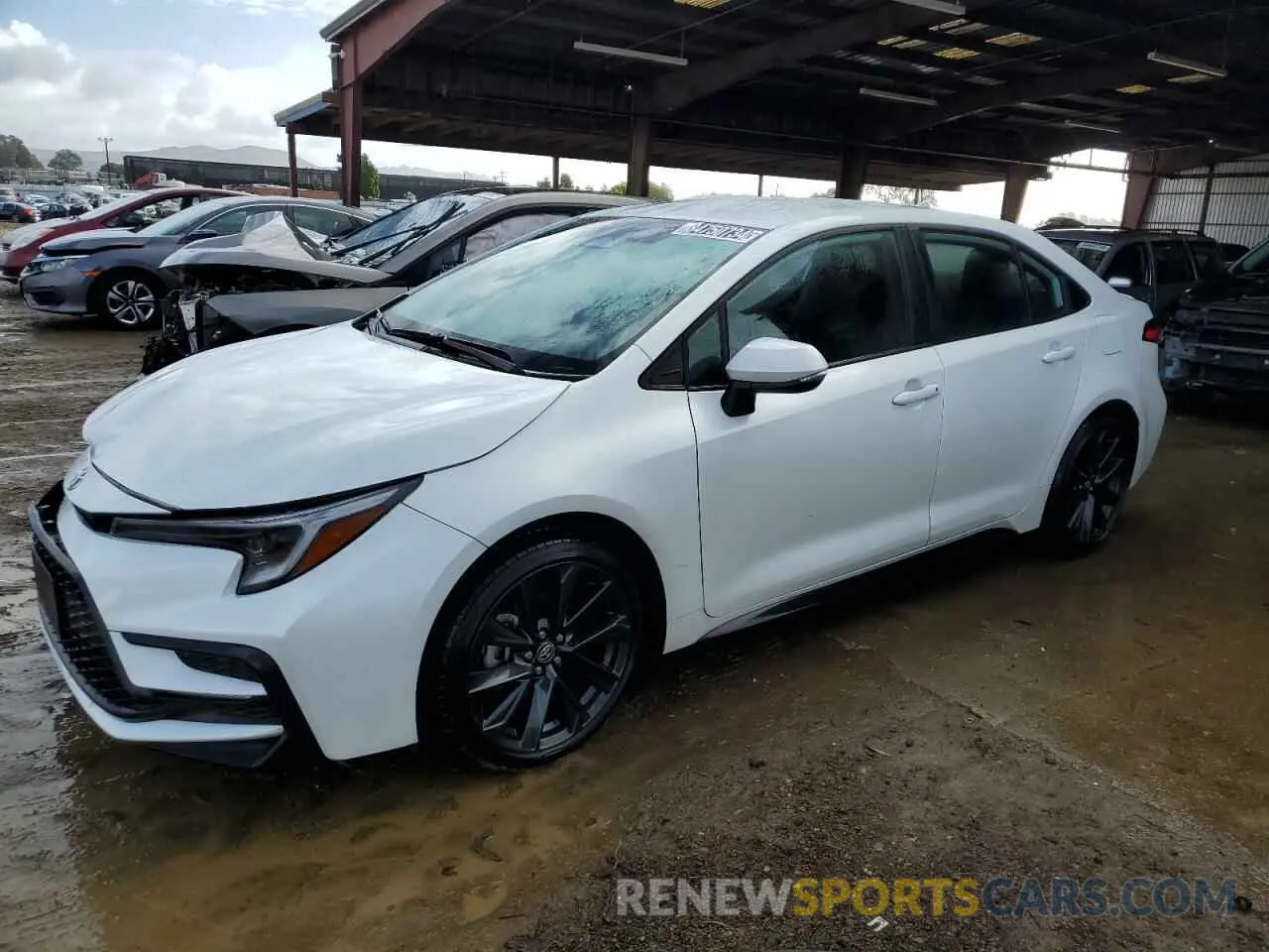 1 fotografías del automóvil dañado 5YFS4MCE1RP188722 TOYOTA COROLLA 2024