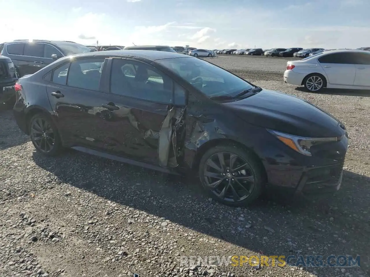 4 fotografías del automóvil dañado 5YFS4MCE1RP201677 TOYOTA COROLLA 2024