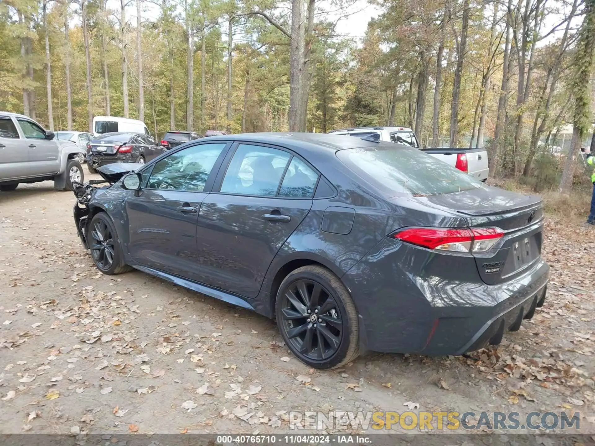 3 fotografías del automóvil dañado 5YFS4MCE2RP186249 TOYOTA COROLLA 2024