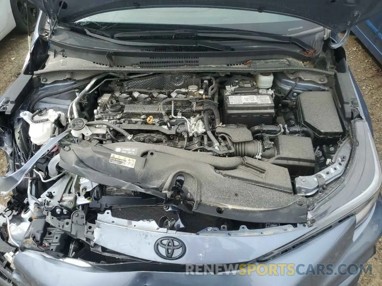 11 fotografías del automóvil dañado 5YFS4MCE2RP187286 TOYOTA COROLLA 2024