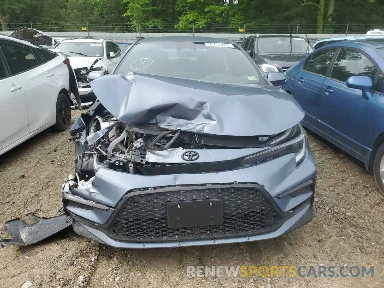 5 fotografías del automóvil dañado 5YFS4MCE2RP187286 TOYOTA COROLLA 2024