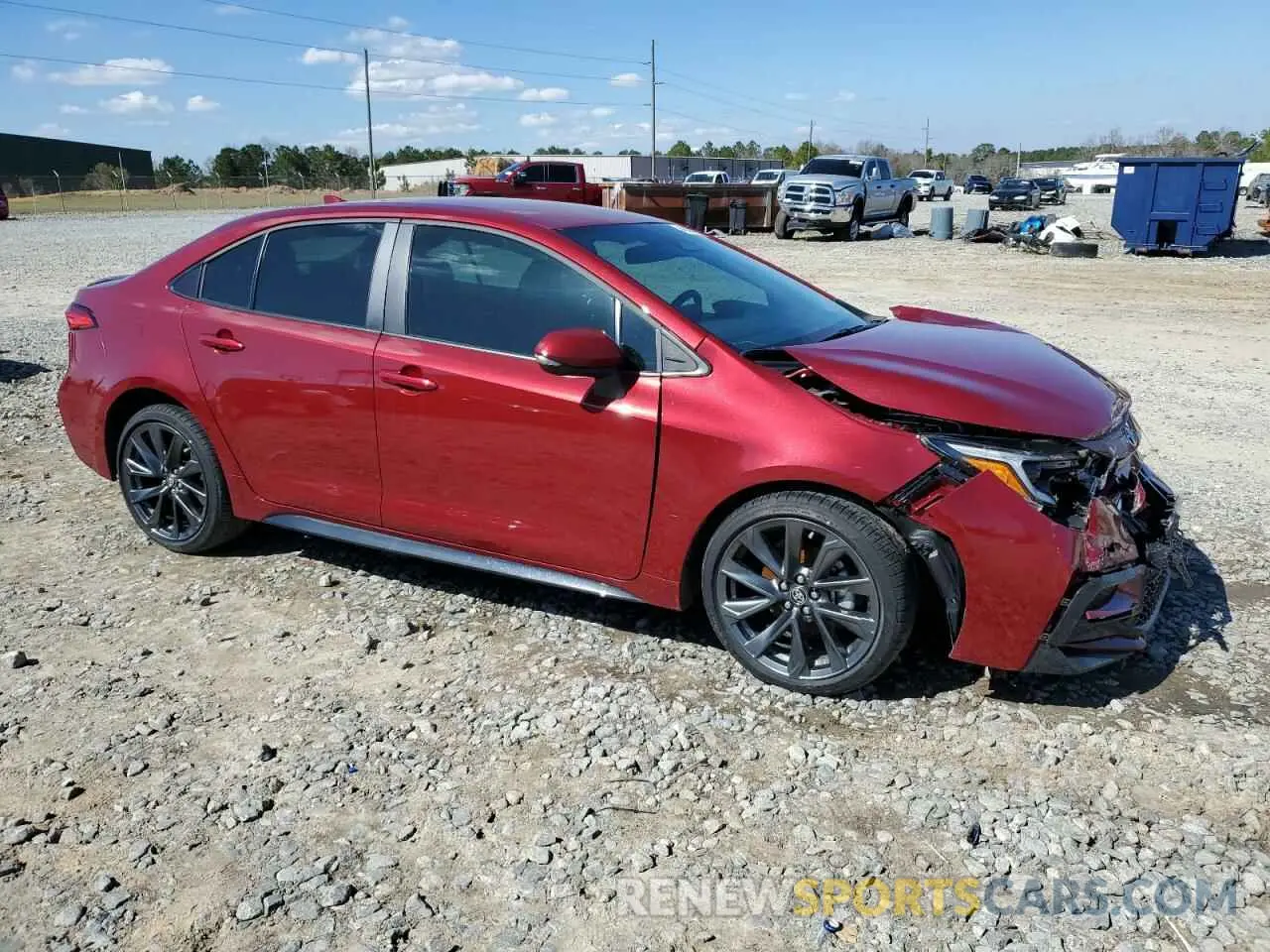 4 fotografías del automóvil dañado 5YFS4MCE2RP193234 TOYOTA COROLLA 2024