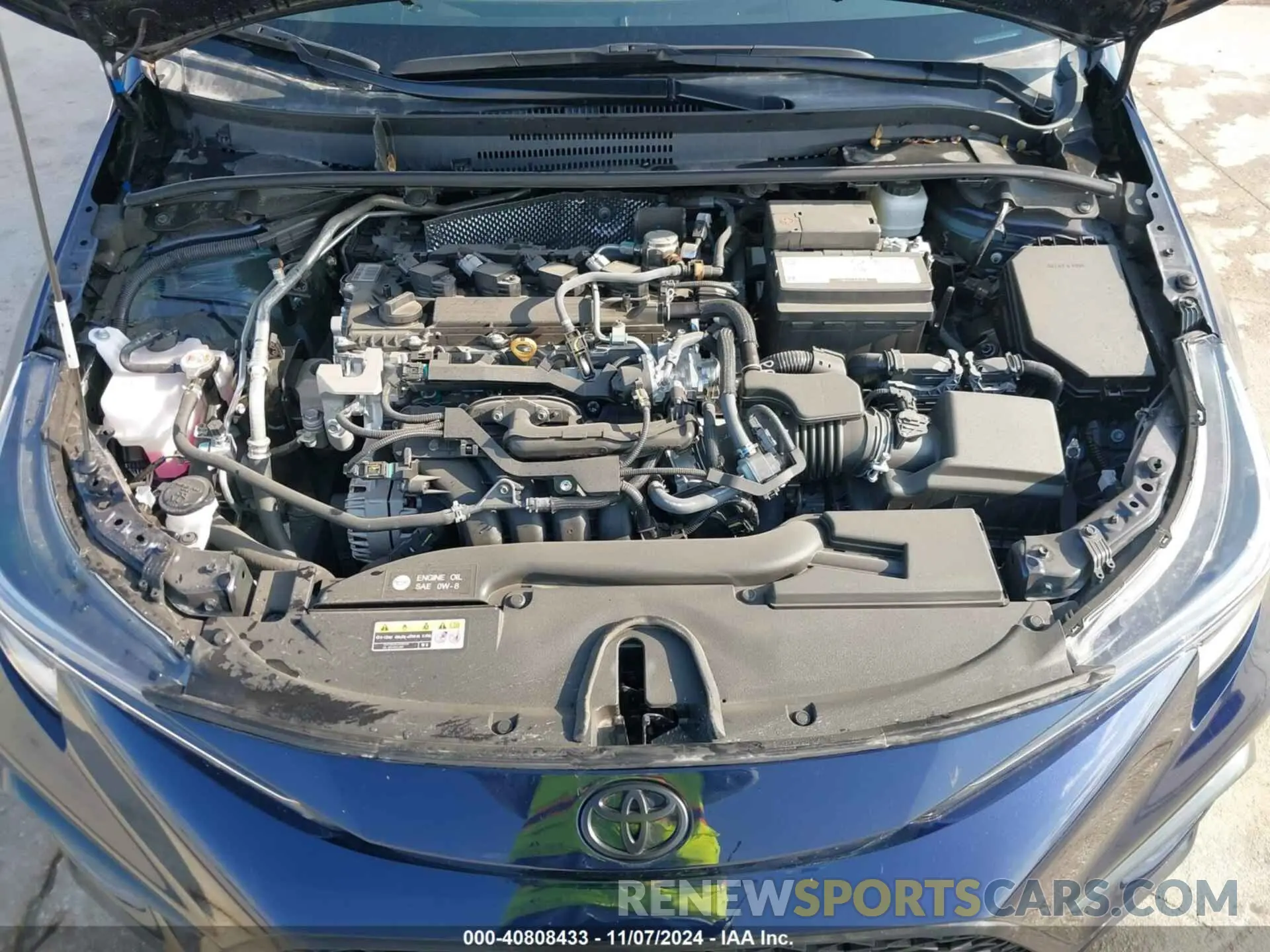 10 fotografías del automóvil dañado 5YFS4MCE2RP195999 TOYOTA COROLLA 2024