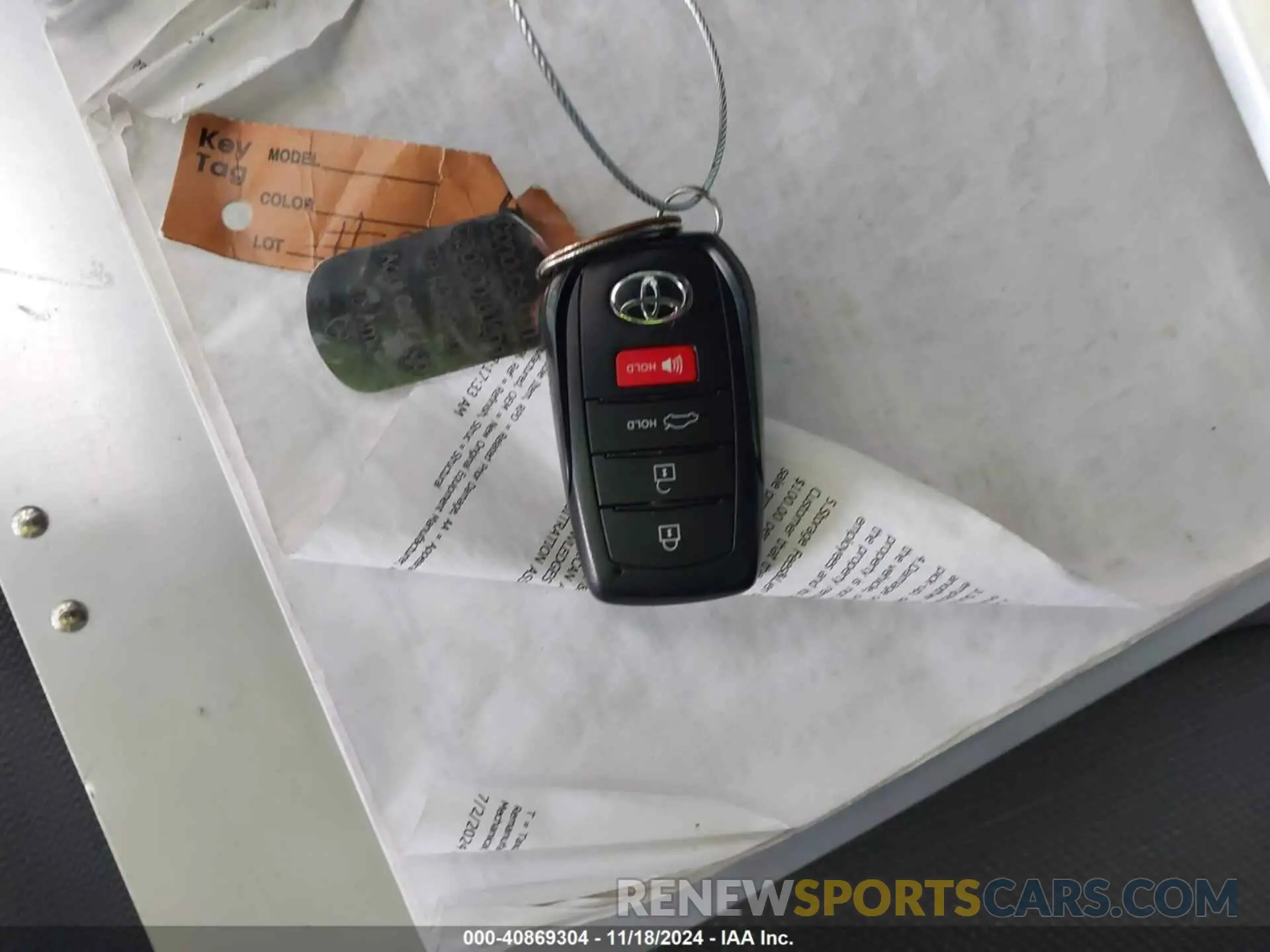 11 fotografías del automóvil dañado 5YFS4MCE2RP202482 TOYOTA COROLLA 2024