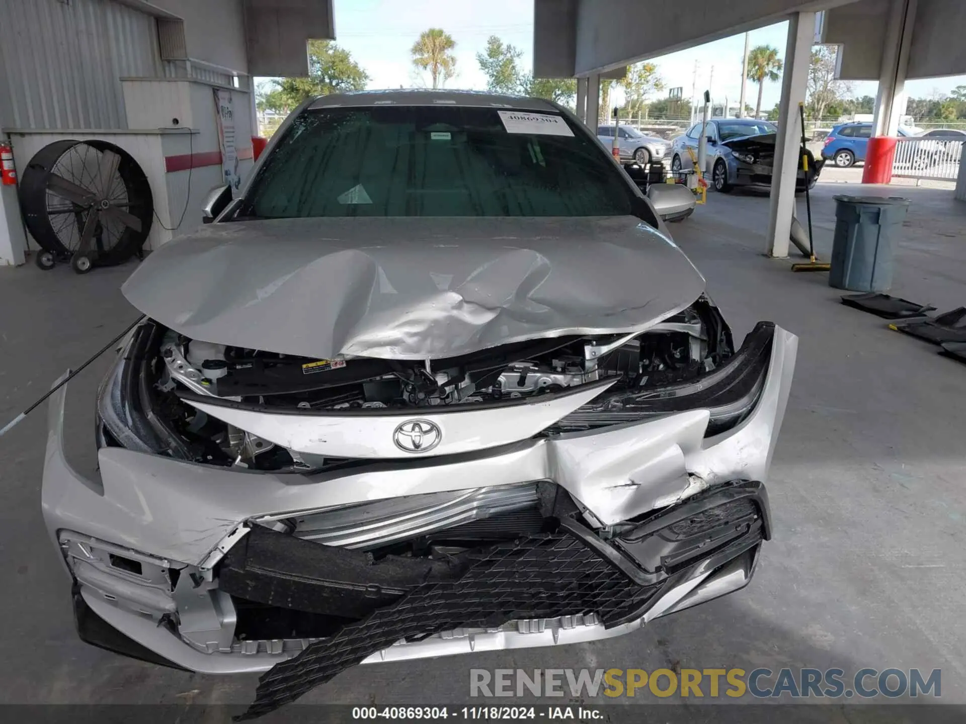 12 fotografías del automóvil dañado 5YFS4MCE2RP202482 TOYOTA COROLLA 2024