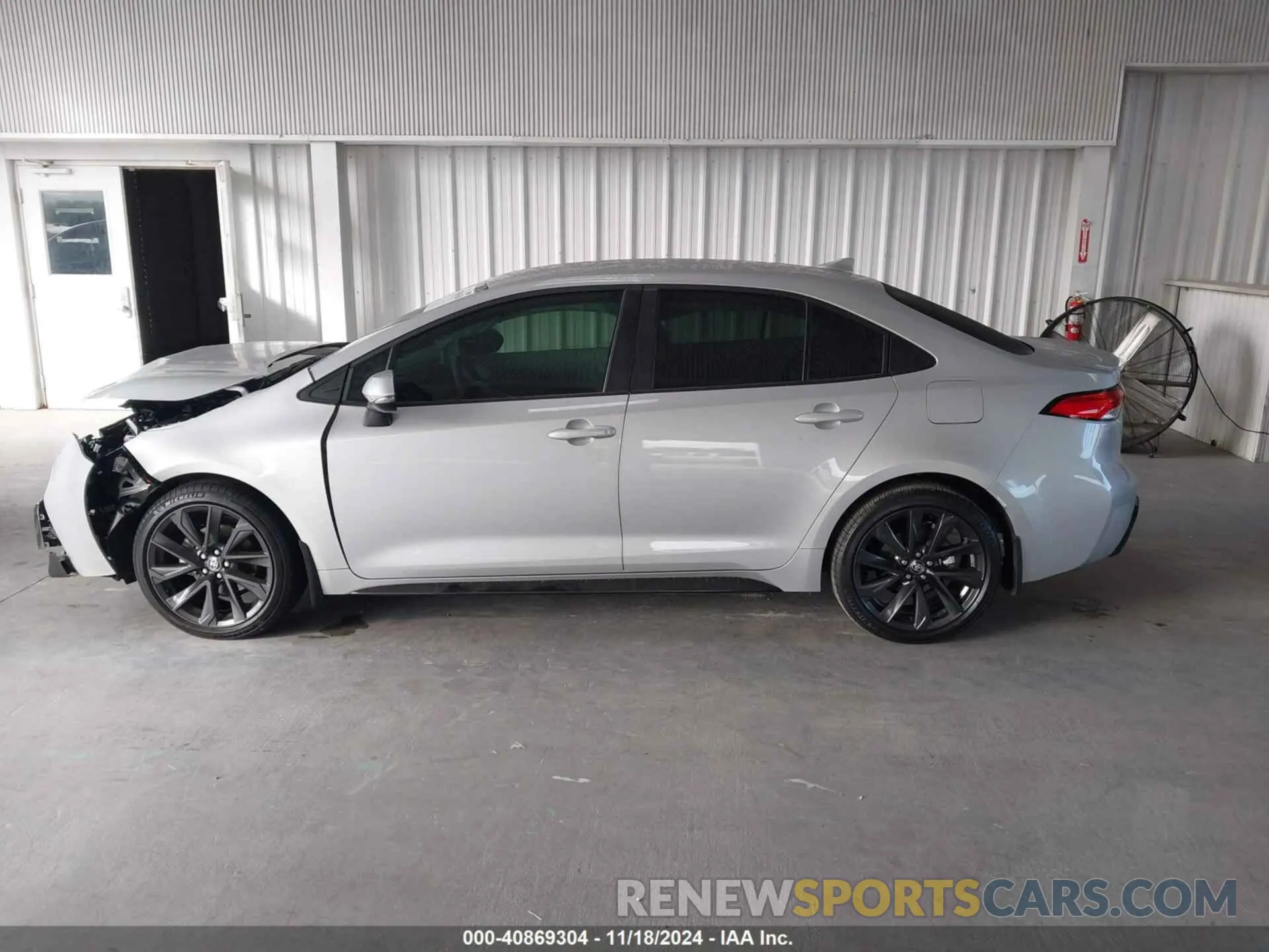14 fotografías del automóvil dañado 5YFS4MCE2RP202482 TOYOTA COROLLA 2024