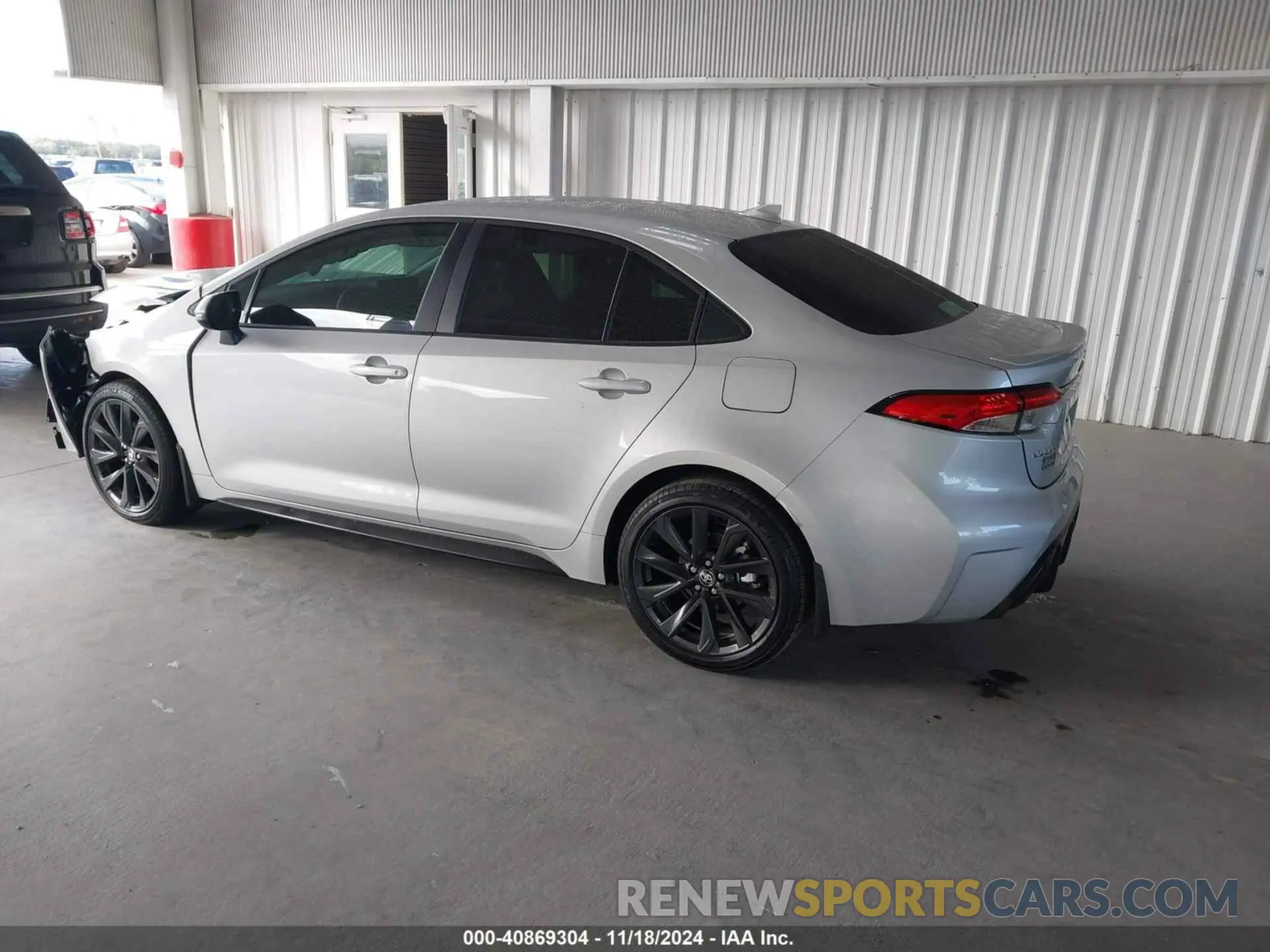 3 fotografías del automóvil dañado 5YFS4MCE2RP202482 TOYOTA COROLLA 2024
