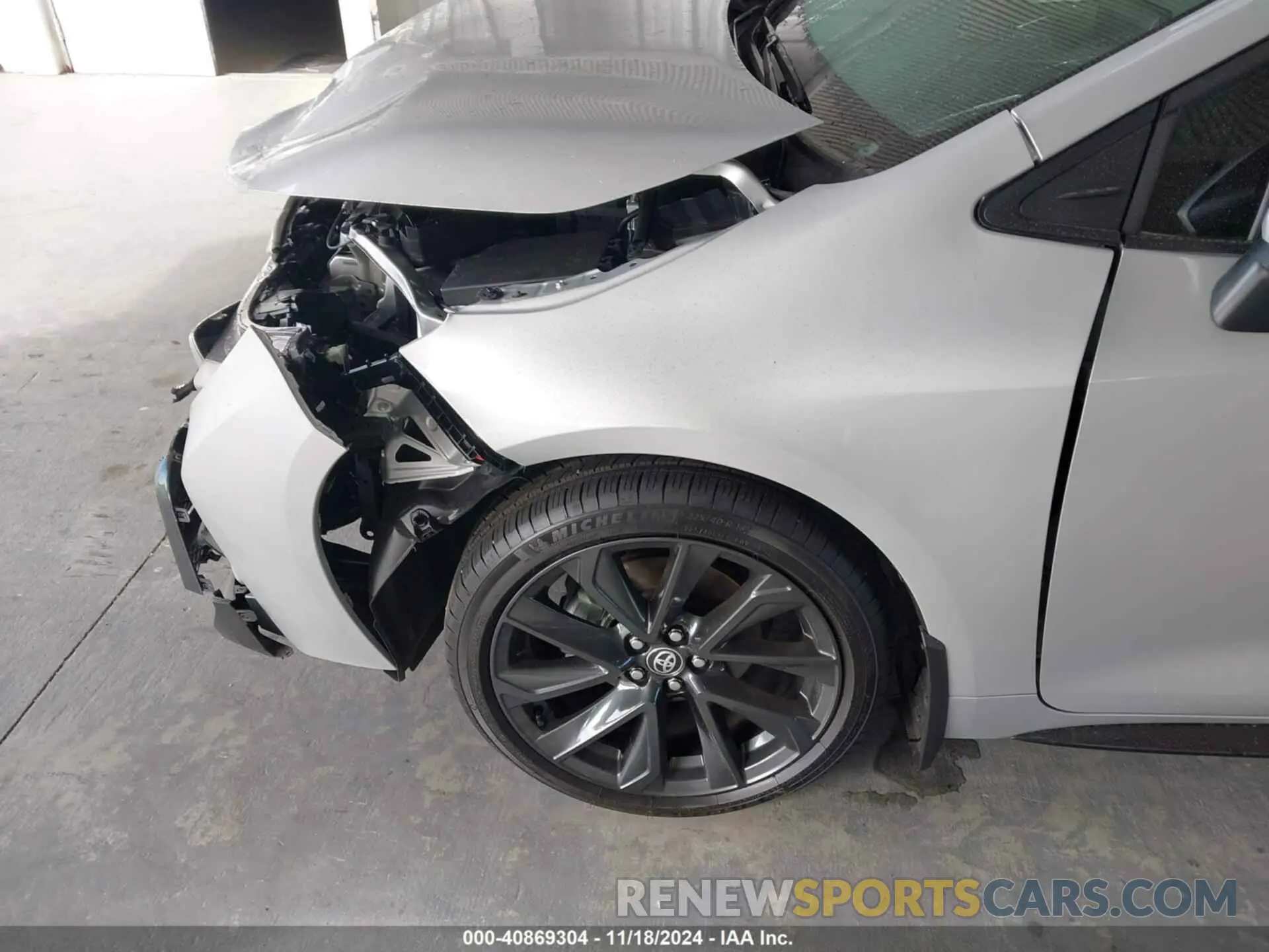 6 fotografías del automóvil dañado 5YFS4MCE2RP202482 TOYOTA COROLLA 2024