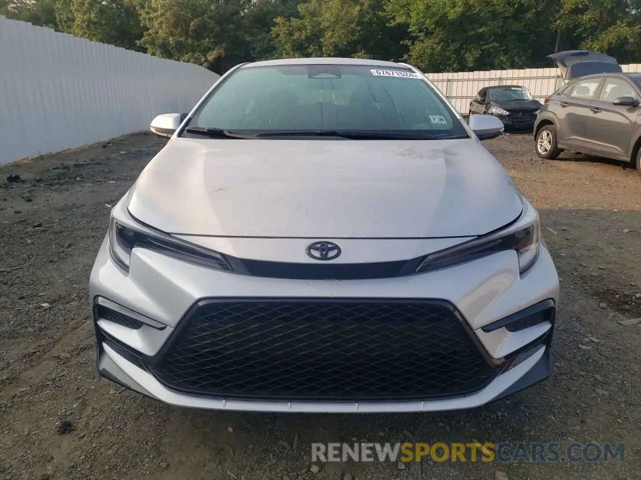 5 fotografías del automóvil dañado 5YFS4MCE2RP204751 TOYOTA COROLLA 2024