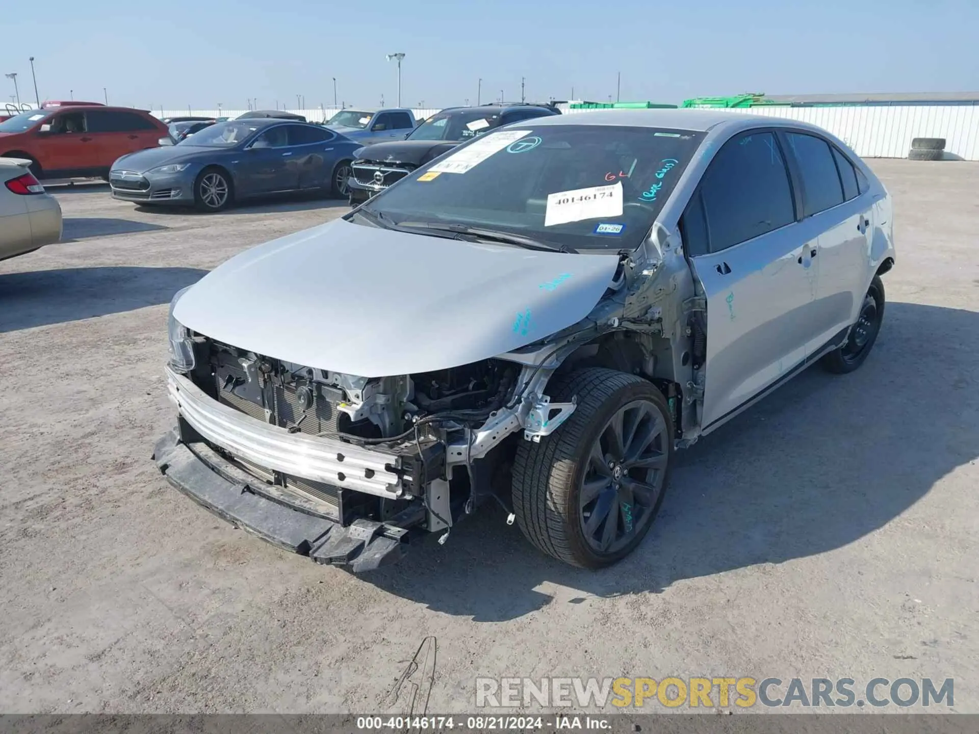 6 fotografías del automóvil dañado 5YFS4MCE3RP179455 TOYOTA COROLLA 2024