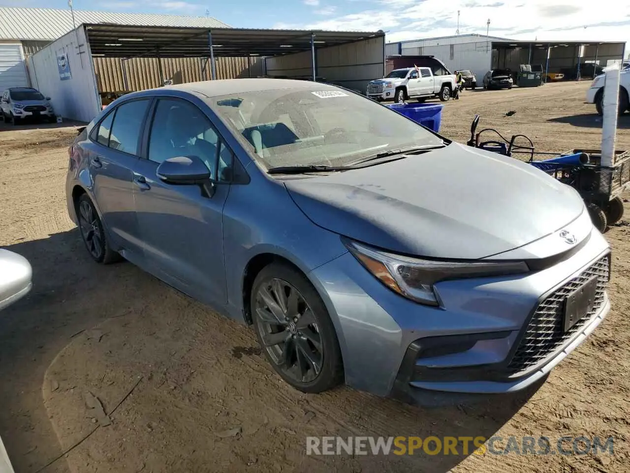 4 fotografías del automóvil dañado 5YFS4MCE3RP192240 TOYOTA COROLLA 2024