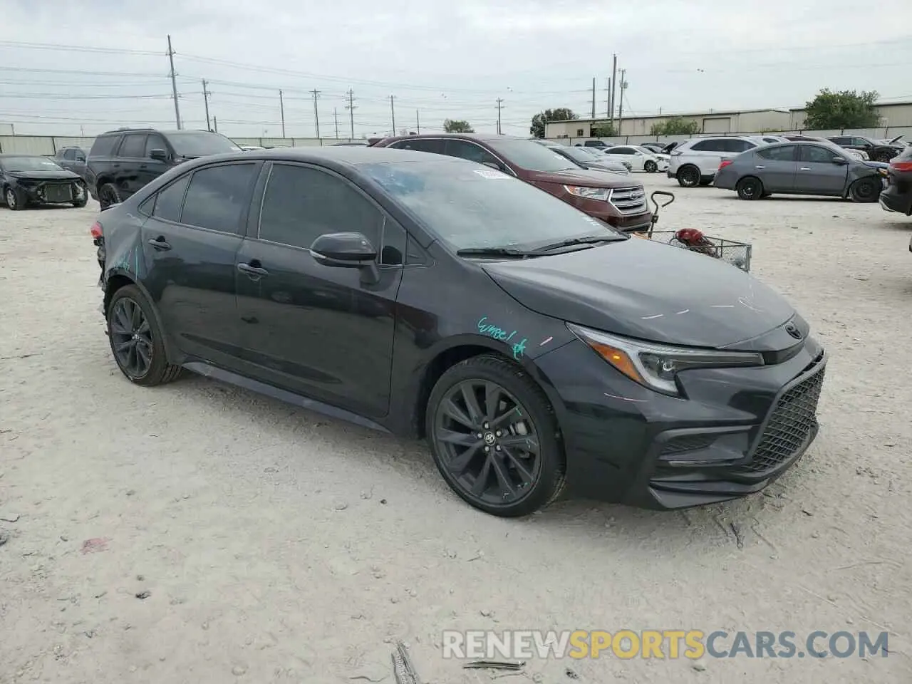 4 fotografías del automóvil dañado 5YFS4MCE3RP196434 TOYOTA COROLLA 2024