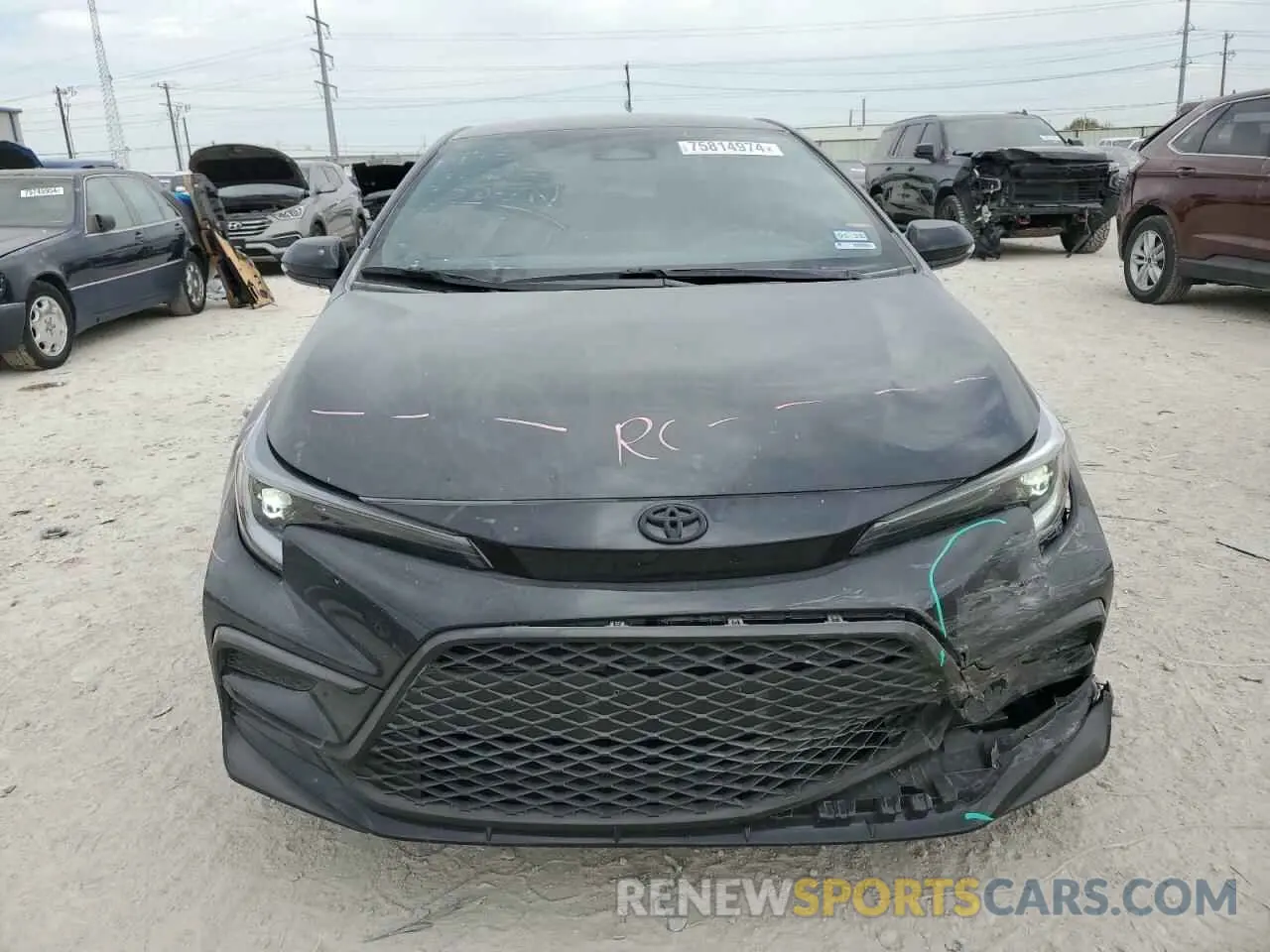 5 fotografías del automóvil dañado 5YFS4MCE3RP196434 TOYOTA COROLLA 2024