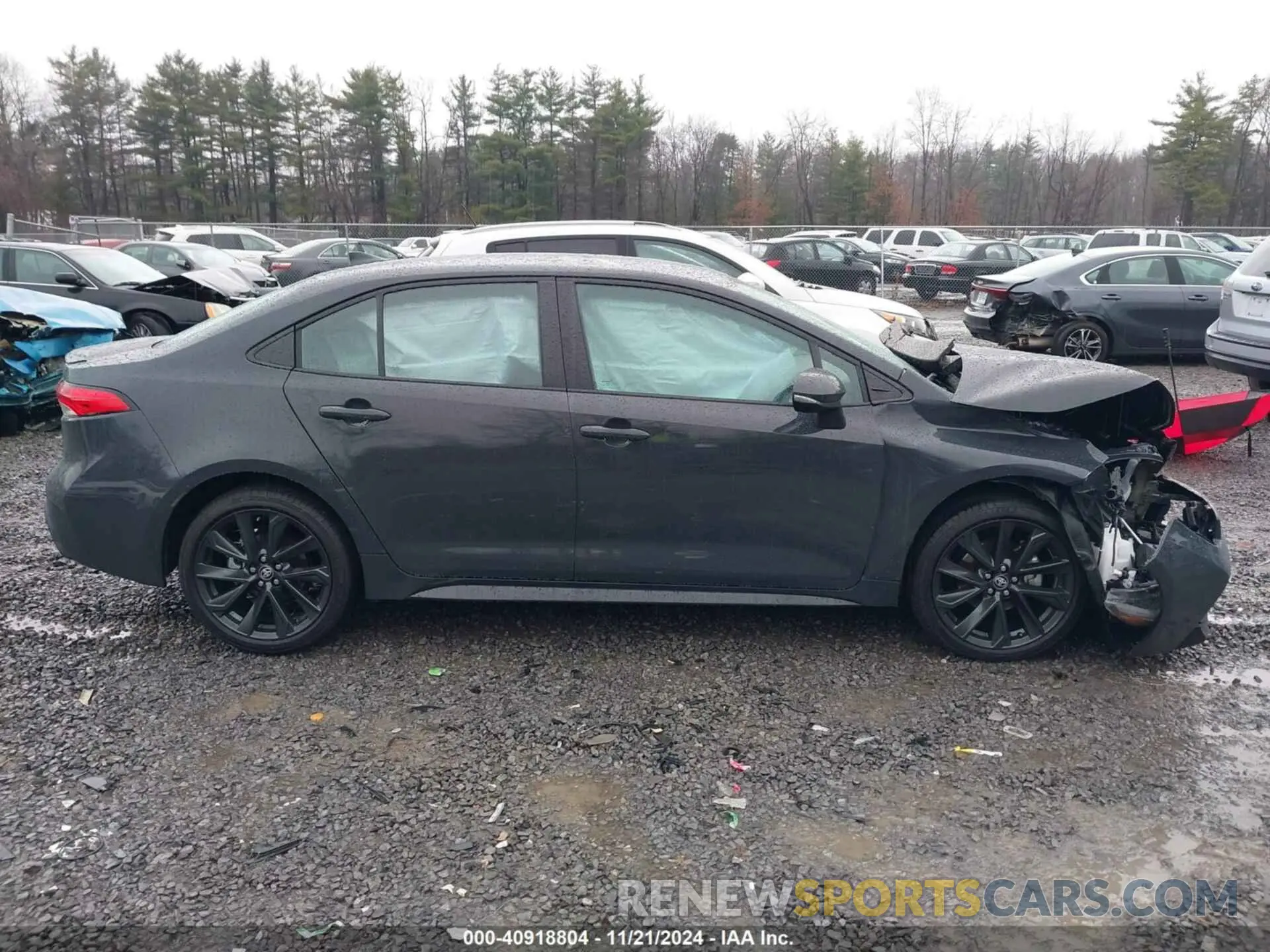 12 fotografías del automóvil dañado 5YFS4MCE3RP202345 TOYOTA COROLLA 2024