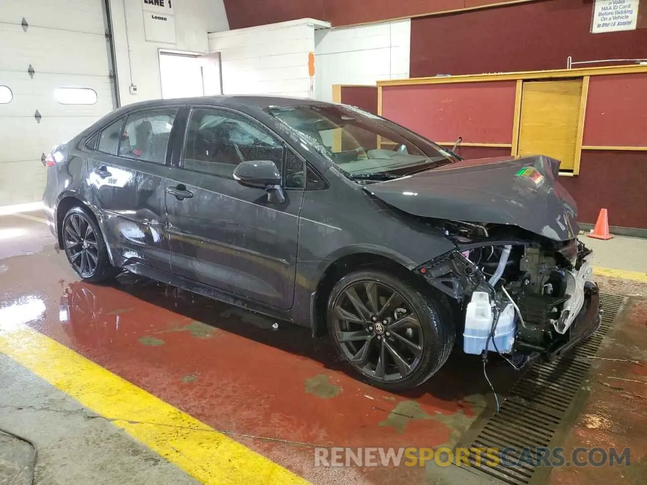 4 fotografías del automóvil dañado 5YFS4MCE3RP205732 TOYOTA COROLLA 2024