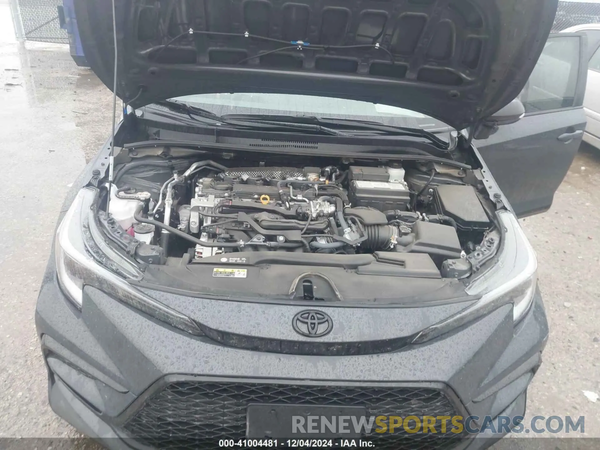10 fotografías del automóvil dañado 5YFS4MCE4RP193011 TOYOTA COROLLA 2024