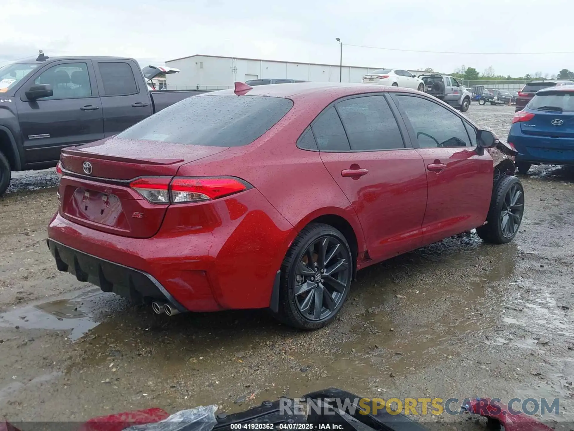 4 fotografías del automóvil dañado 5YFS4MCE4RP195003 TOYOTA COROLLA 2024