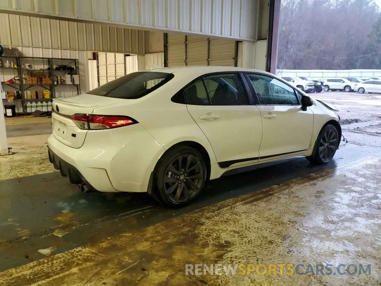 3 fotografías del automóvil dañado 5YFS4MCE4RP206694 TOYOTA COROLLA 2024