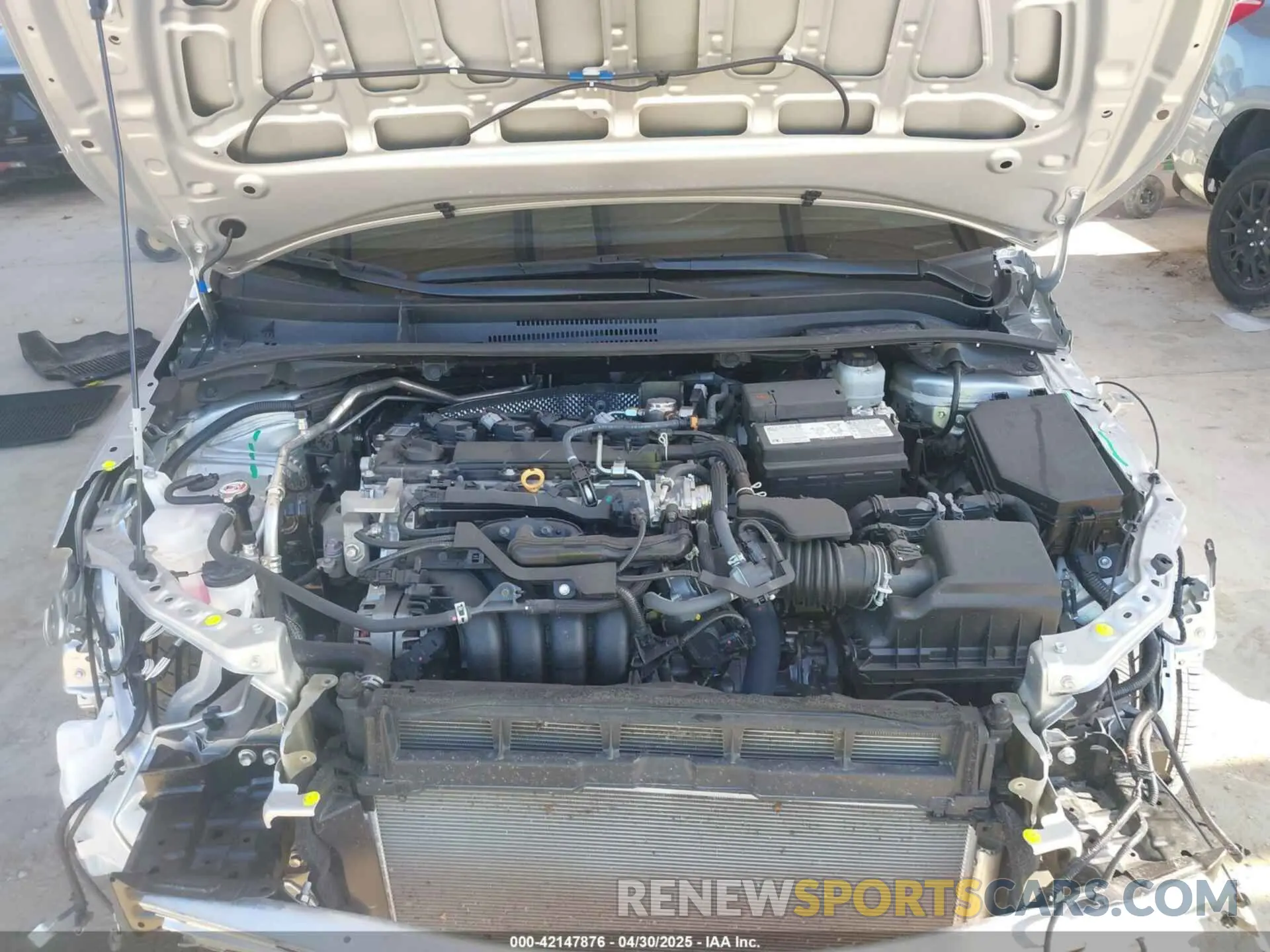 10 fotografías del automóvil dañado 5YFS4MCE4RP215444 TOYOTA COROLLA 2024