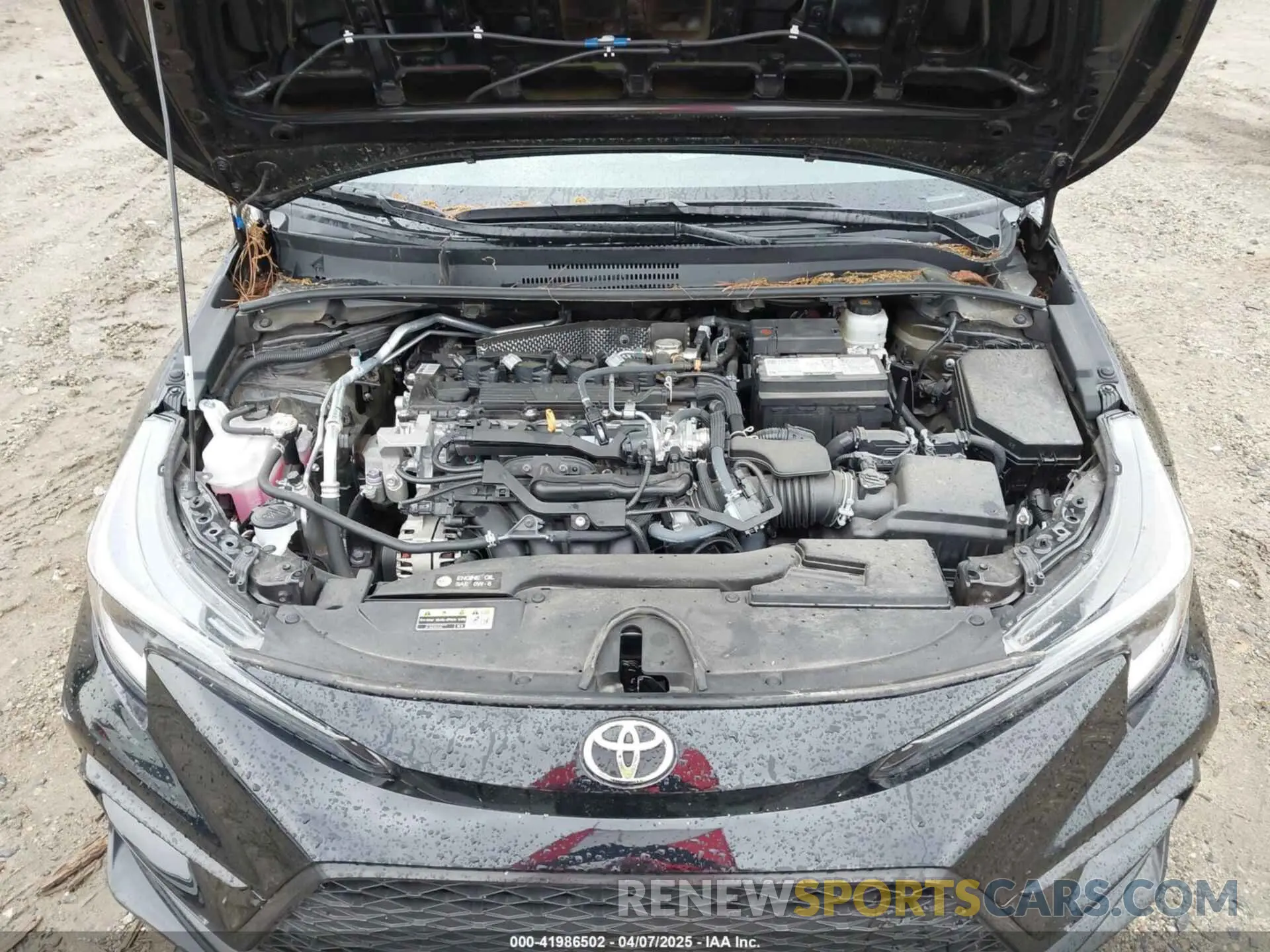 10 fotografías del automóvil dañado 5YFS4MCE5RP175794 TOYOTA COROLLA 2024