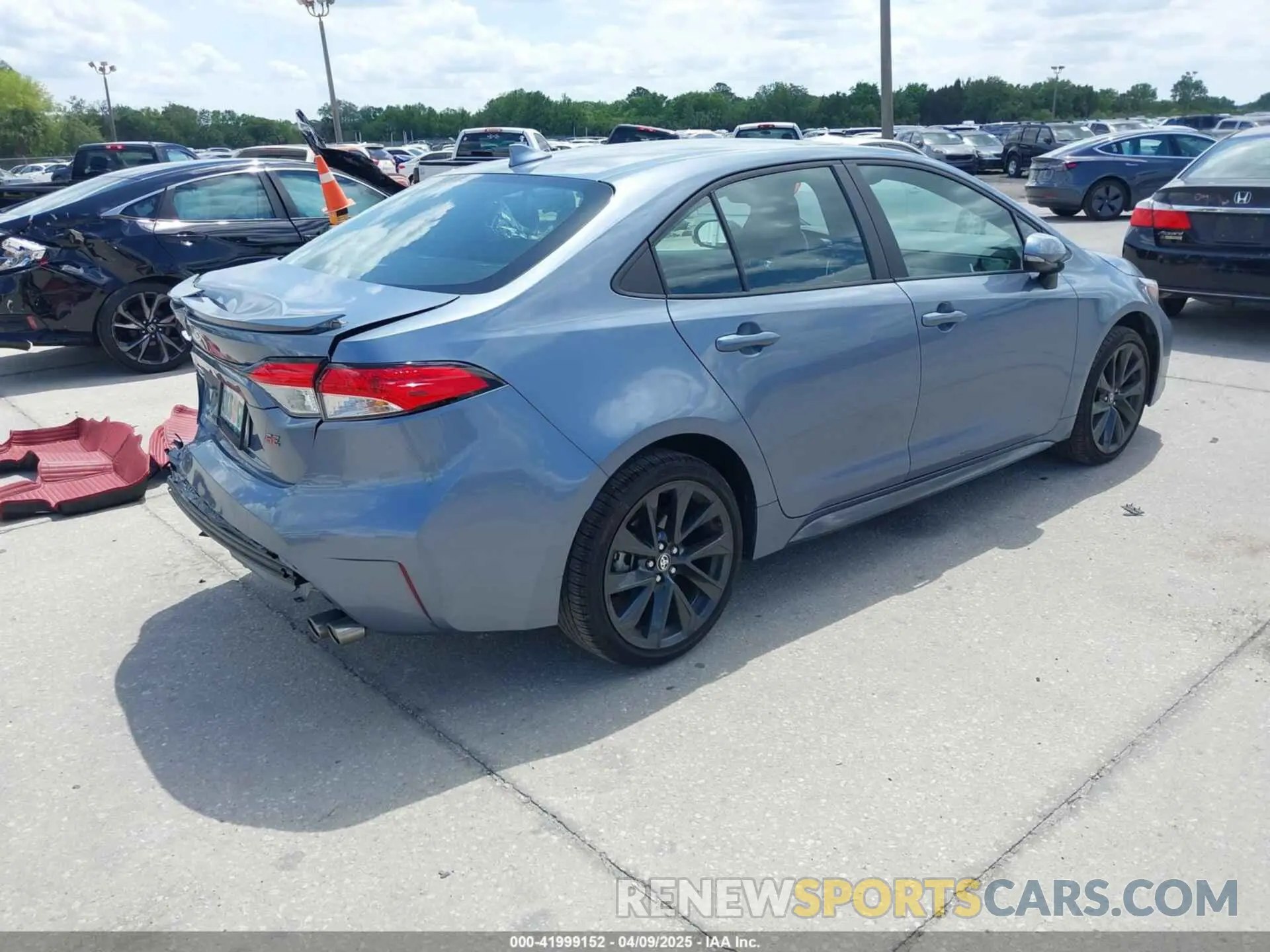 4 fotografías del automóvil dañado 5YFS4MCE5RP178100 TOYOTA COROLLA 2024